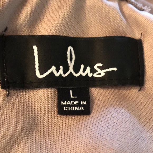 Lulu’s Aiir of Romance Taupe Halter A Line Maxi Dress - Picture 13 of 13